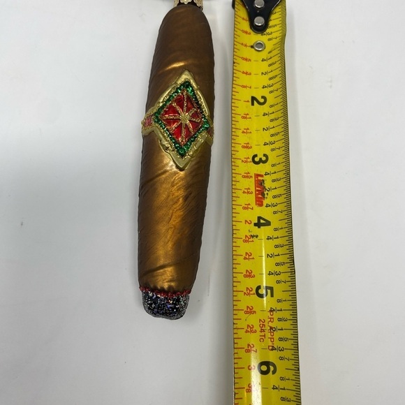 NEW - Cigar Shaped Holiday Ornament - Picture 4 of 4